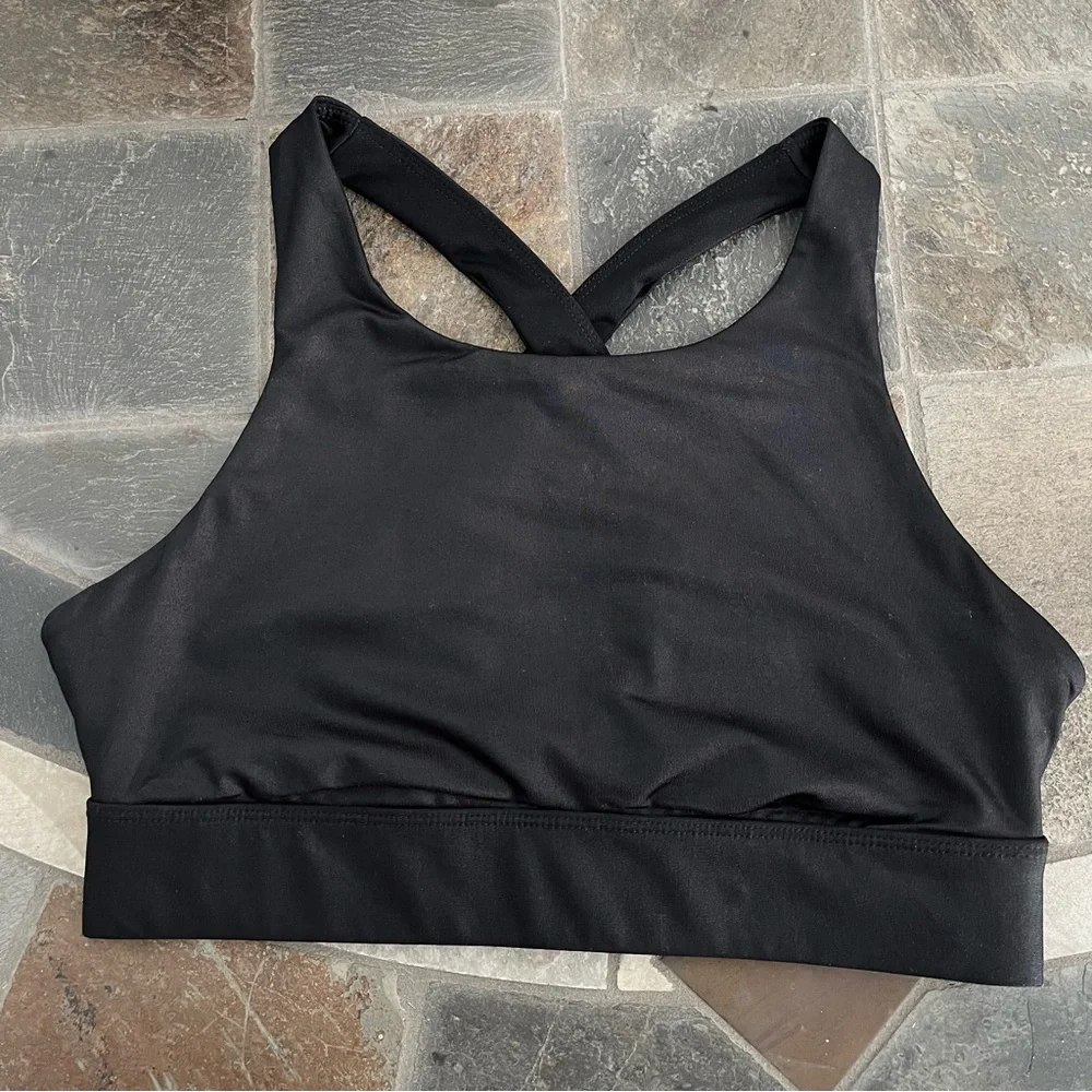 Fabletics Black Strap Bra - Picture 2 of 3
